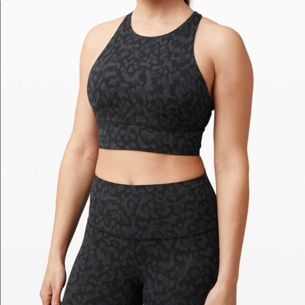 Lululemon Energy Bra High Neck Long Line